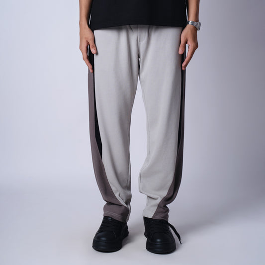 ASH GREY TRIO SWEATPANTS