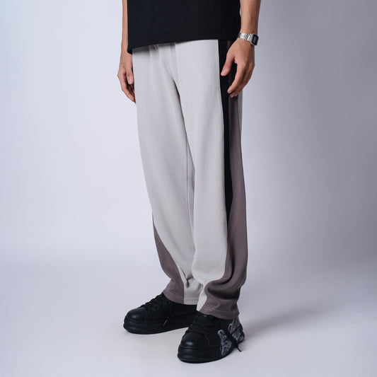 ASH GREY TRIO SWEATPANTS