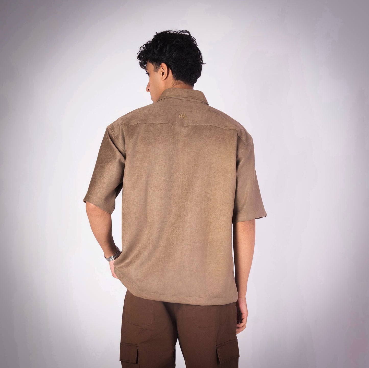 OAK BROWN CLASSIC SUEDE SHIRT