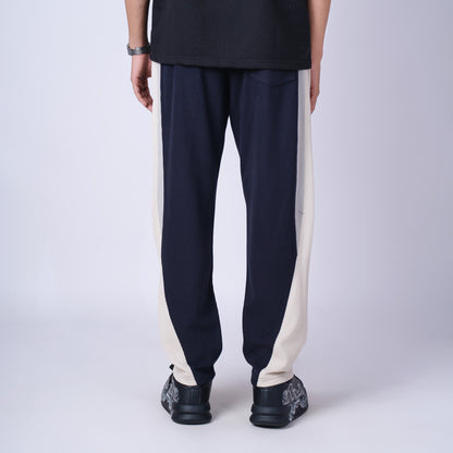 NAVY BLUE TRIO SWEATPANTS