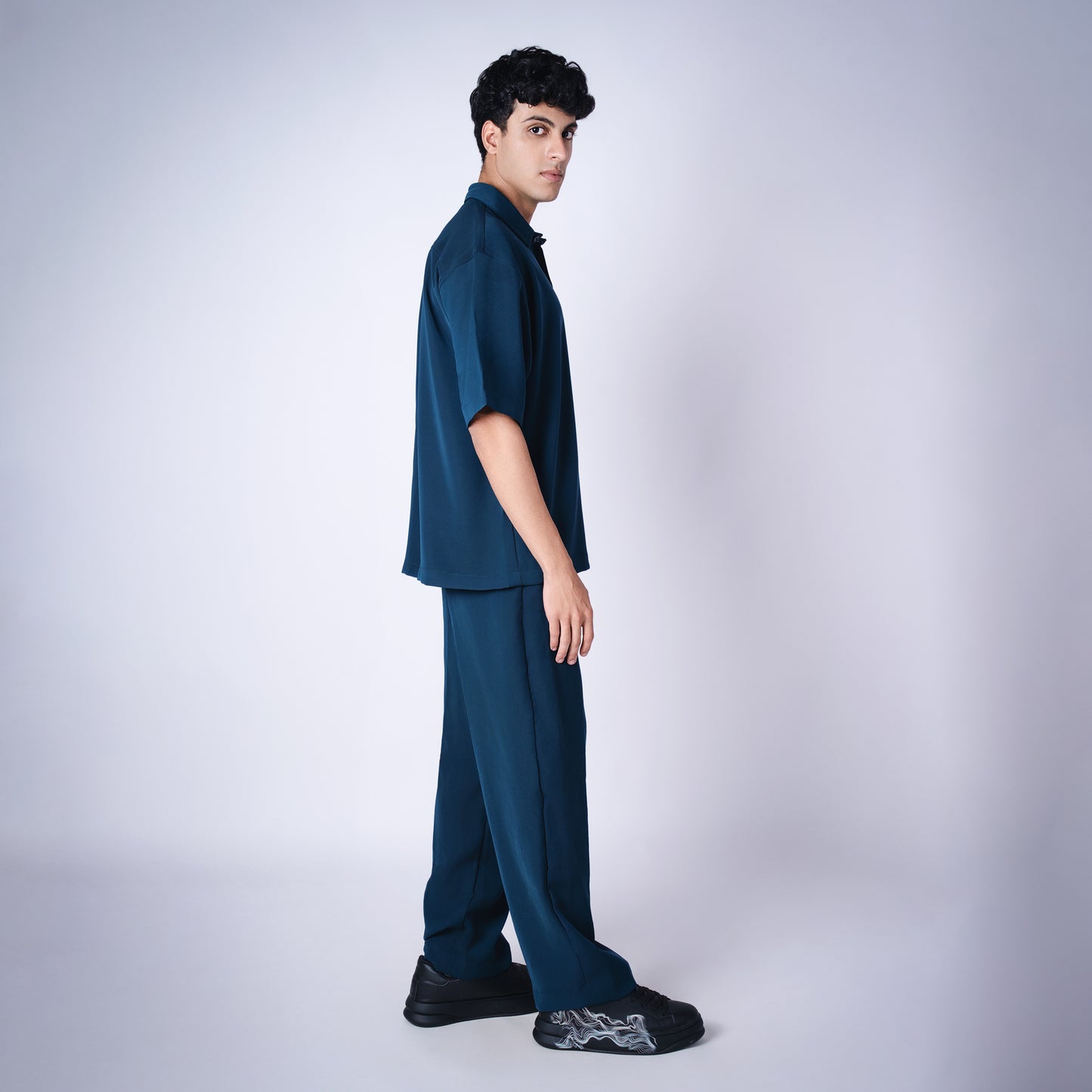 TEAL GREEN CLASSIC PANT