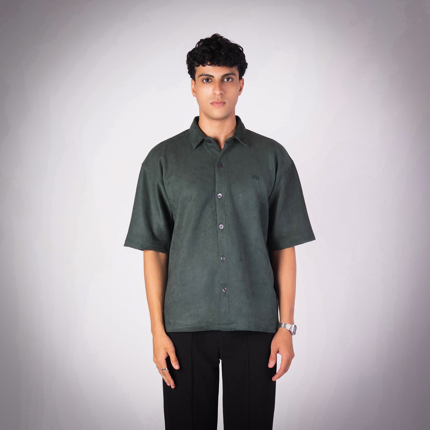 VINEYARD GREEN CLASSIC SUEDE SHIRT