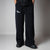 BLACK KNITDRIP SWEATPANTS