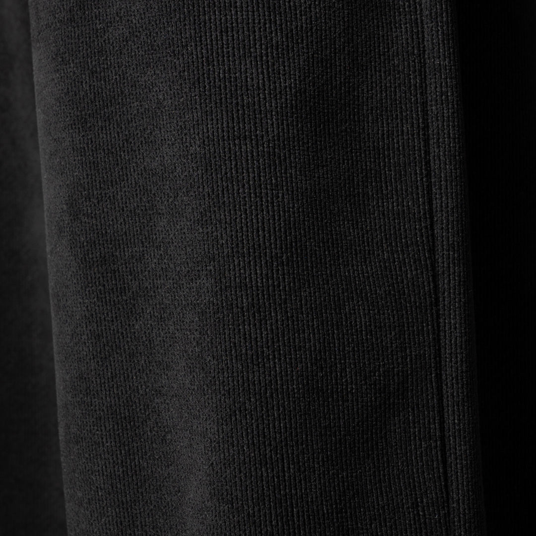 BLACK KNITDRIP SWEATPANTS