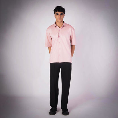 CORAL PINK CLASSIC SUEDE SHIRT