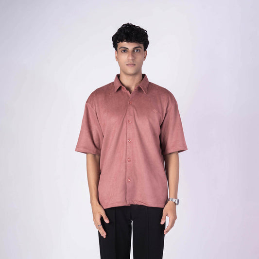 OLD ROSE CLASSIC SUEDE SHIRT