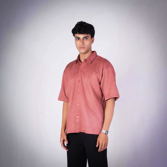 OLD ROSE CLASSIC SUEDE SHIRT