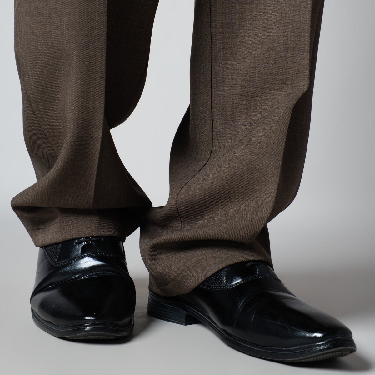 WALNUT D-RING ITALIAN STYLE TROUSER