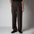 CHOCOLATE  D-RING ITALIAN STYLE TROUSER