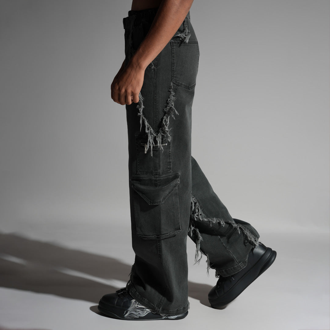 CHARCOAL SCARECROW DENIM