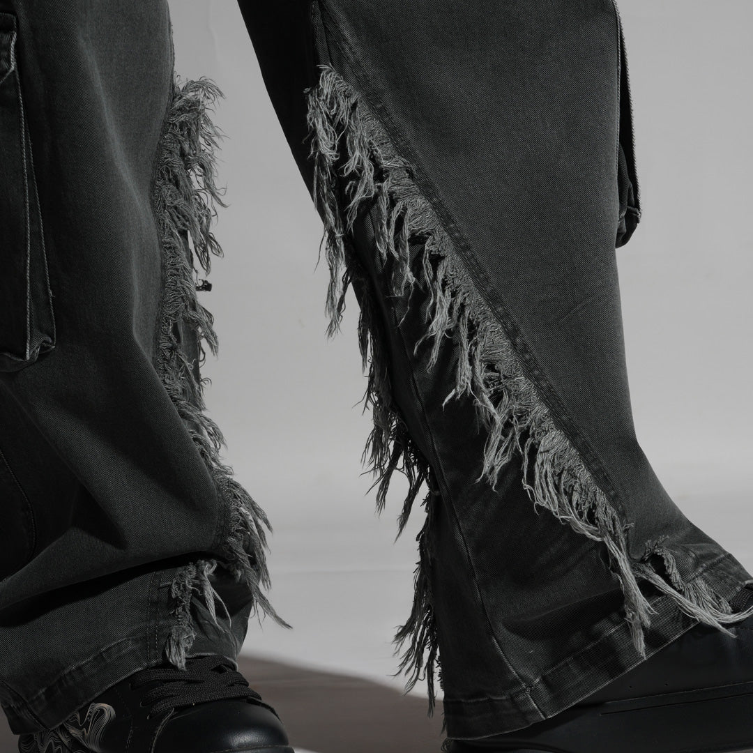 CHARCOAL SCARECROW DENIM