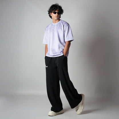 LILAC ULTRALIGHT SUEDE T-SHIRT