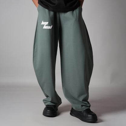 PISTACHIO GREEN EXTREME BAGGY BASIC SWEATPANTS