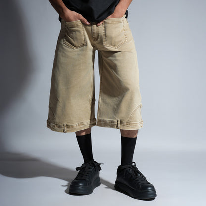 KHAKHI REVERSE JORTS