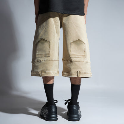 KHAKHI REVERSE JORTS