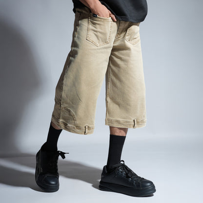 KHAKHI REVERSE JORTS