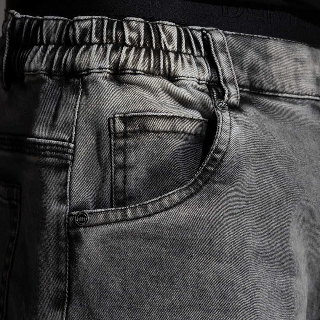 FADED WAVY EDGE DENIM