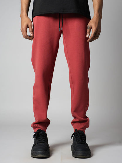 RED PATCH SWEATPANTS