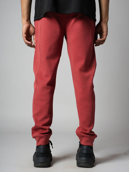RED PATCH SWEATPANTS