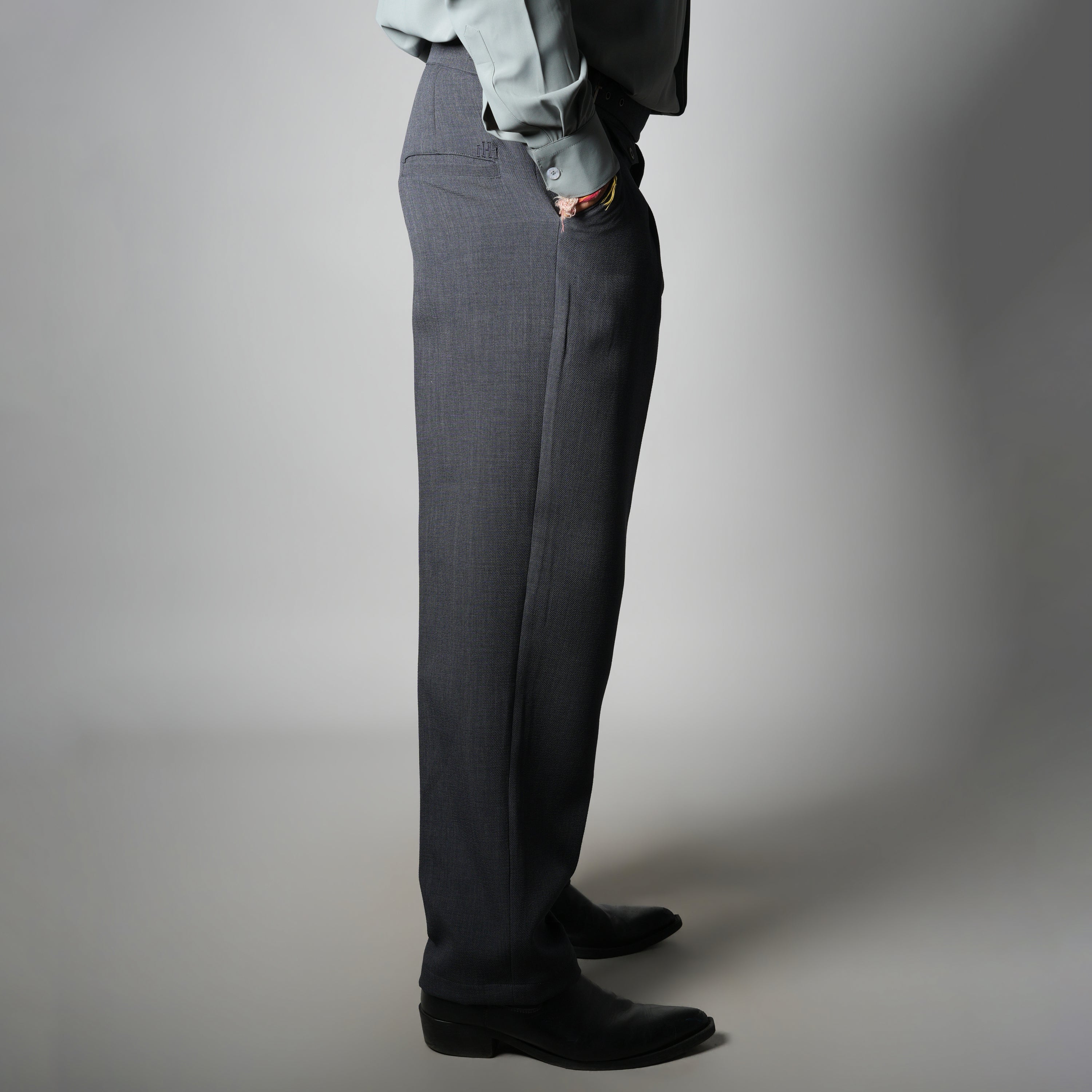 DARK GREY METAL BUCKLE