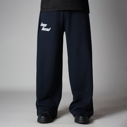 NAVY BLUE BASIC HEAVY SWEATPANTS