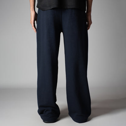 NAVY BLUE BASIC HEAVY SWEATPANTS