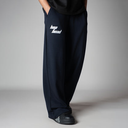 NAVY BLUE BASIC HEAVY SWEATPANTS