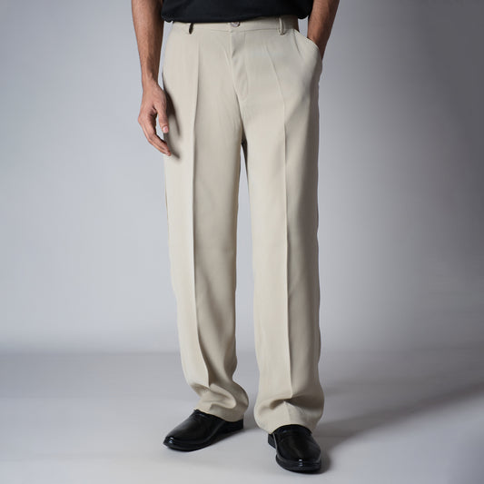 VINTAGE KHAKHI KOREAN PANT