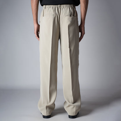 VINTAGE KHAKHI KOREAN PANT