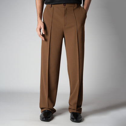 BROWN CLASSIC PANTS