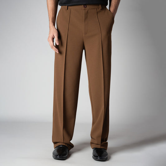 BROWN CLASSIC PANTS