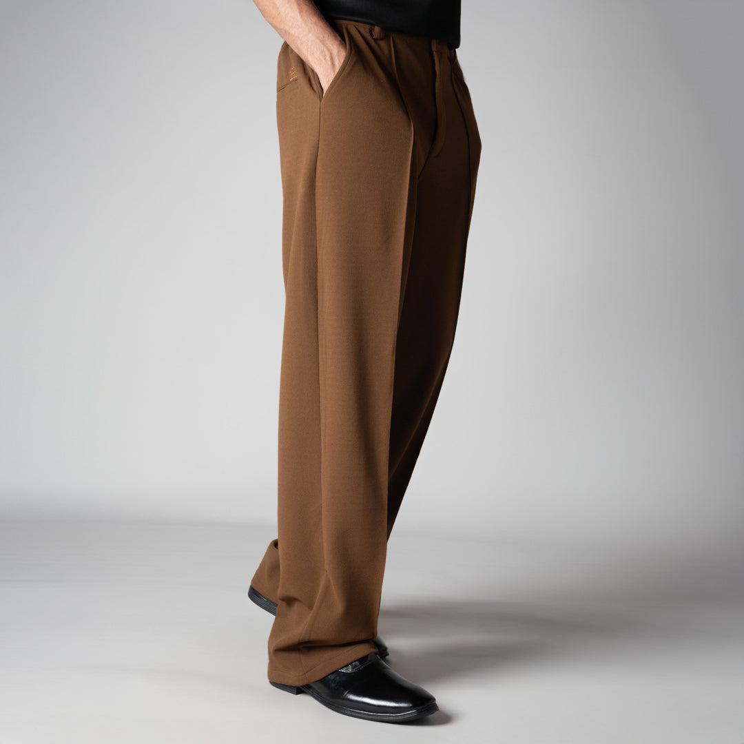BROWN CLASSIC PANTS
