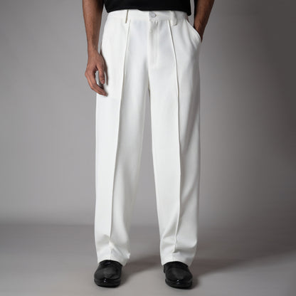WHITE CLASSIC PANTS