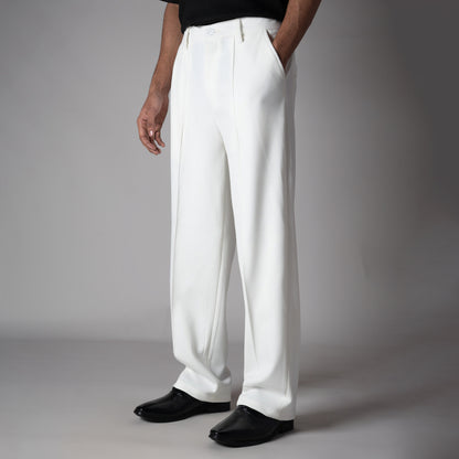 WHITE CLASSIC PANTS