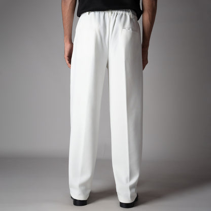 WHITE CLASSIC PANTS