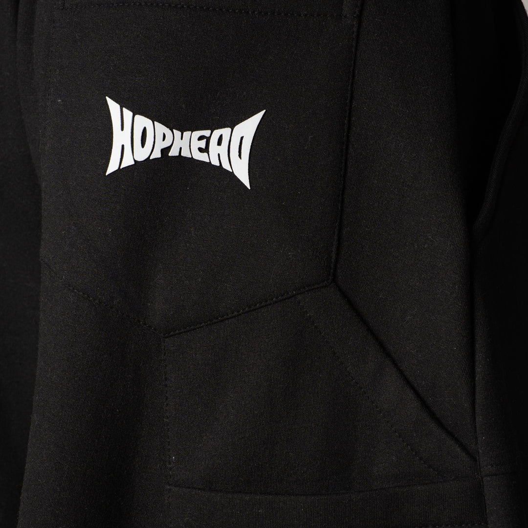 BLACK CARPENTER FLEECE BAGGY SWEATPANTS