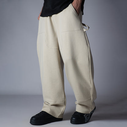ASH CARPENTER FLEECE BAGGY SWEATPANTS