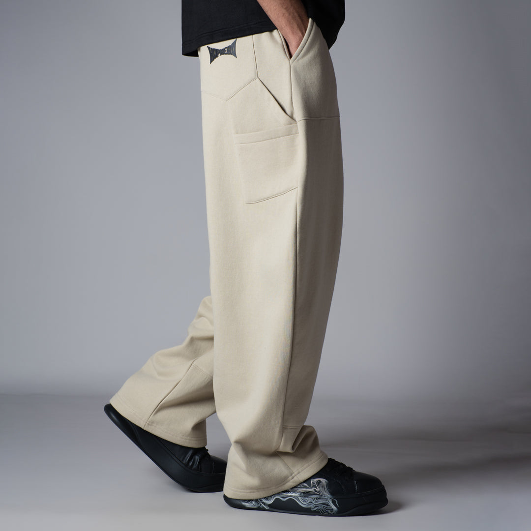 ASH CARPENTER FLEECE BAGGY SWEATPANTS