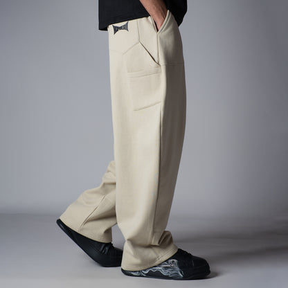 ASH CARPENTER FLEECE BAGGY SWEATPANTS