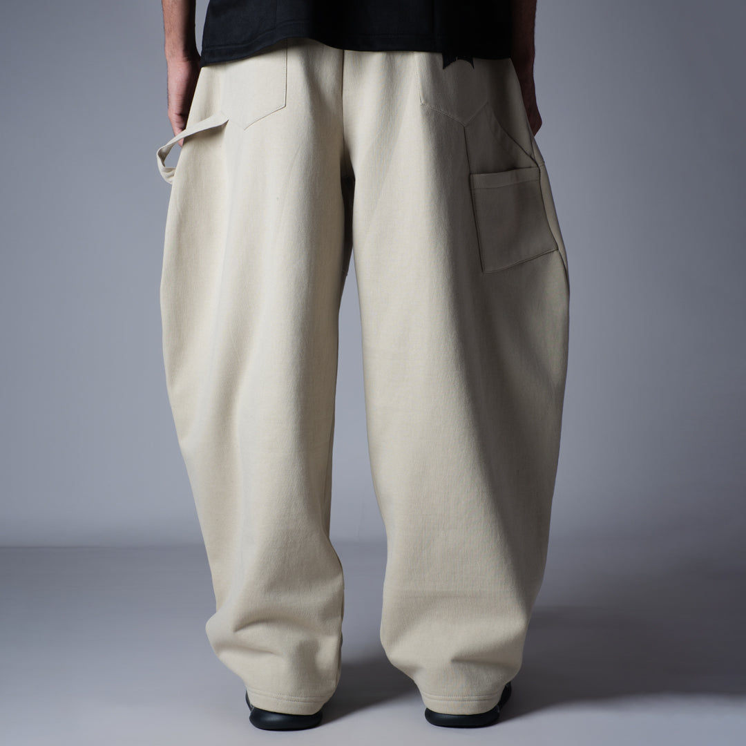 ASH CARPENTER FLEECE BAGGY SWEATPANTS