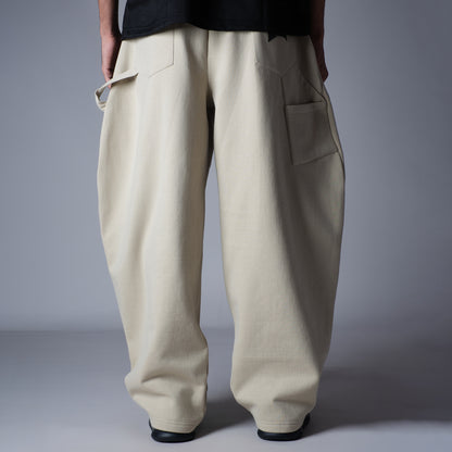 ASH CARPENTER FLEECE BAGGY SWEATPANTS