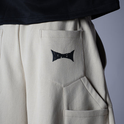 ASH CARPENTER FLEECE BAGGY SWEATPANTS