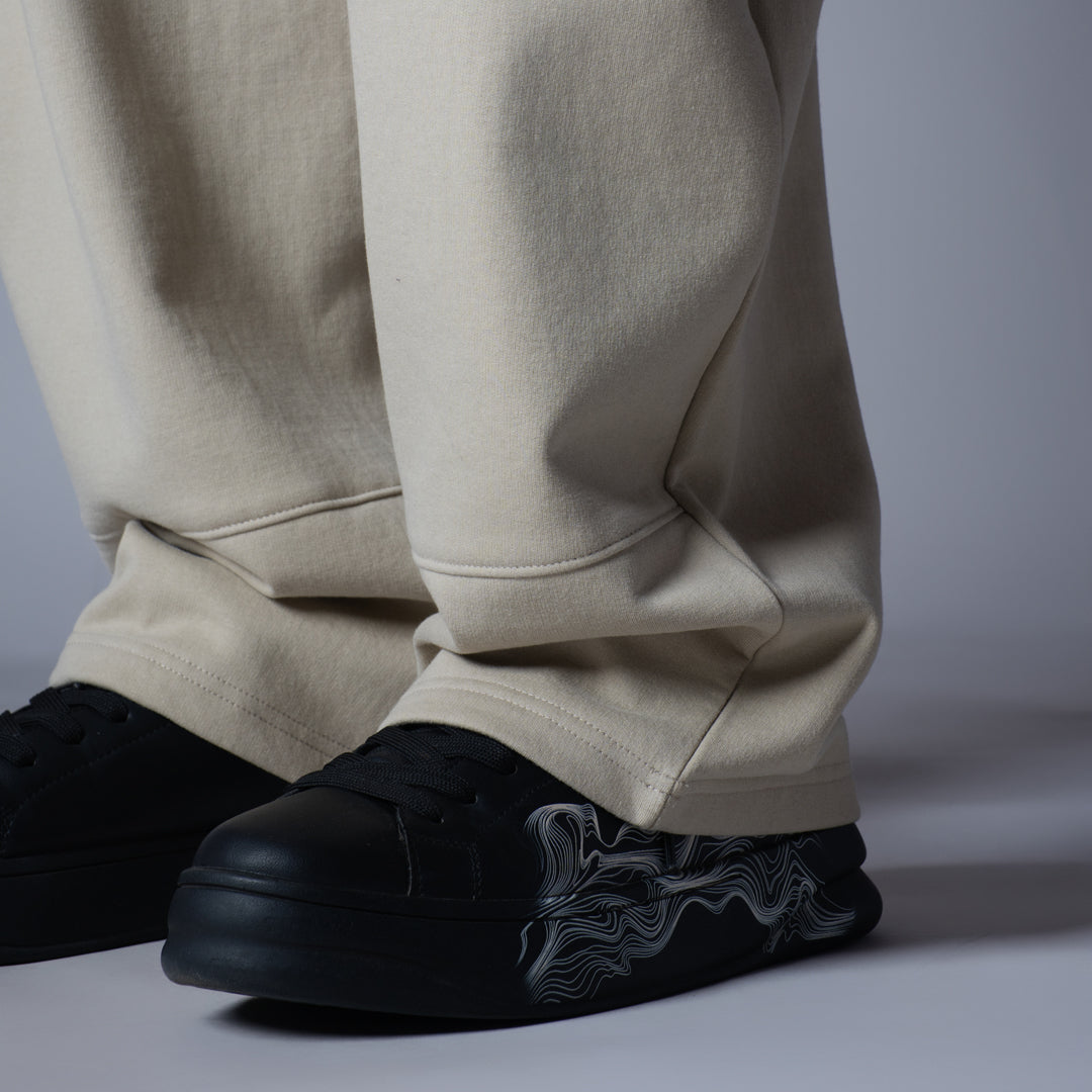 ASH CARPENTER FLEECE BAGGY SWEATPANTS