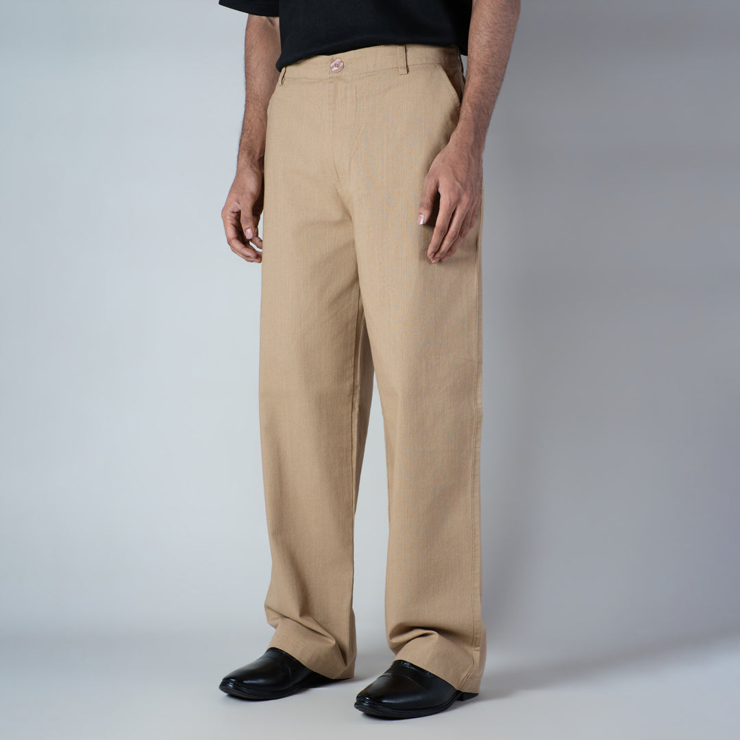 SAND LINEN PANTS