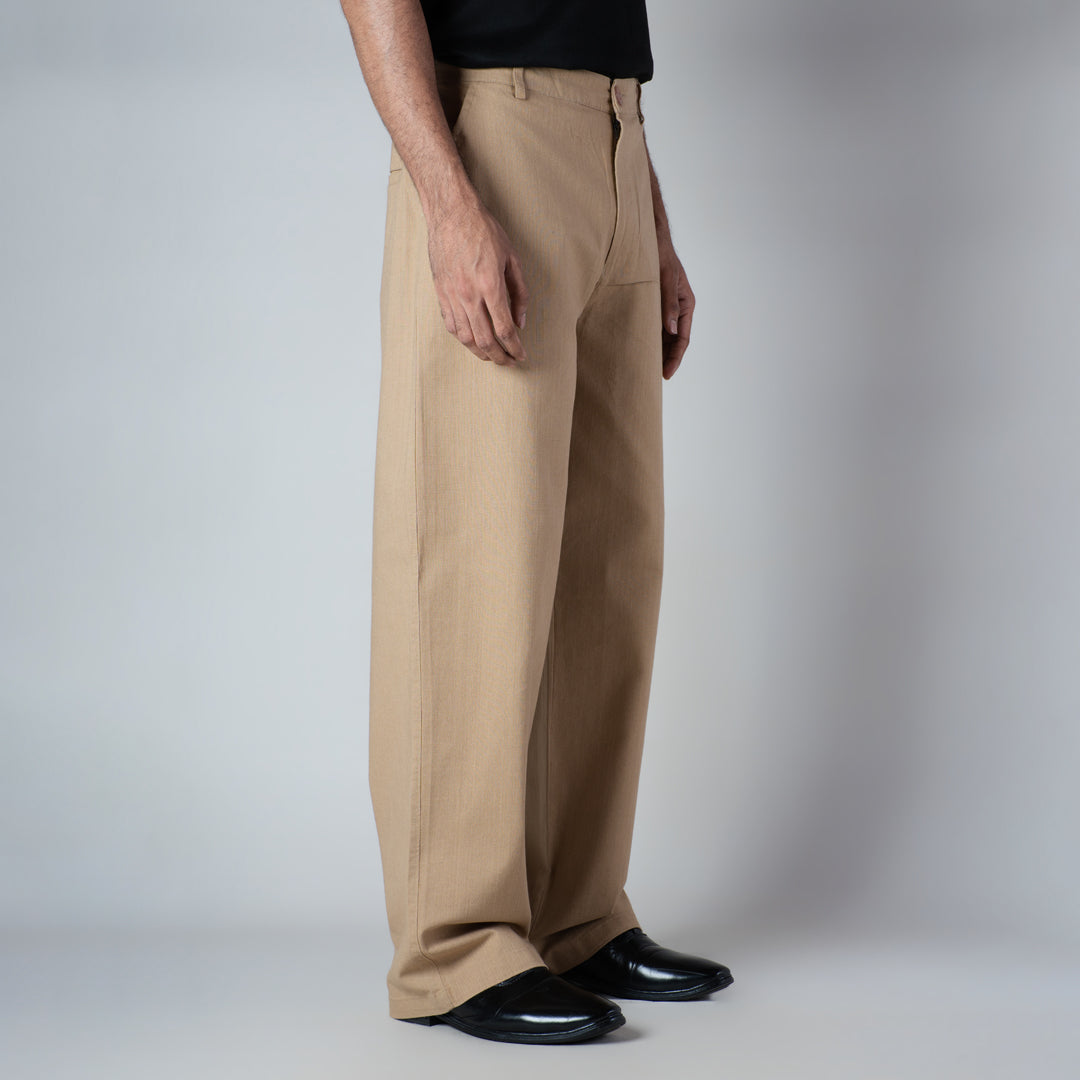 SAND LINEN PANTS