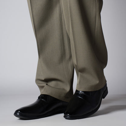 SAGE DOUBLE PLEAT STRAIGHT FIT TROUSER