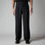 BLACK D-RING ITALIAN STYLE TROUSER