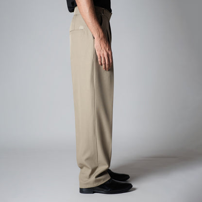 KHAKHI D-RING ITALIAN STYLE TROUSER