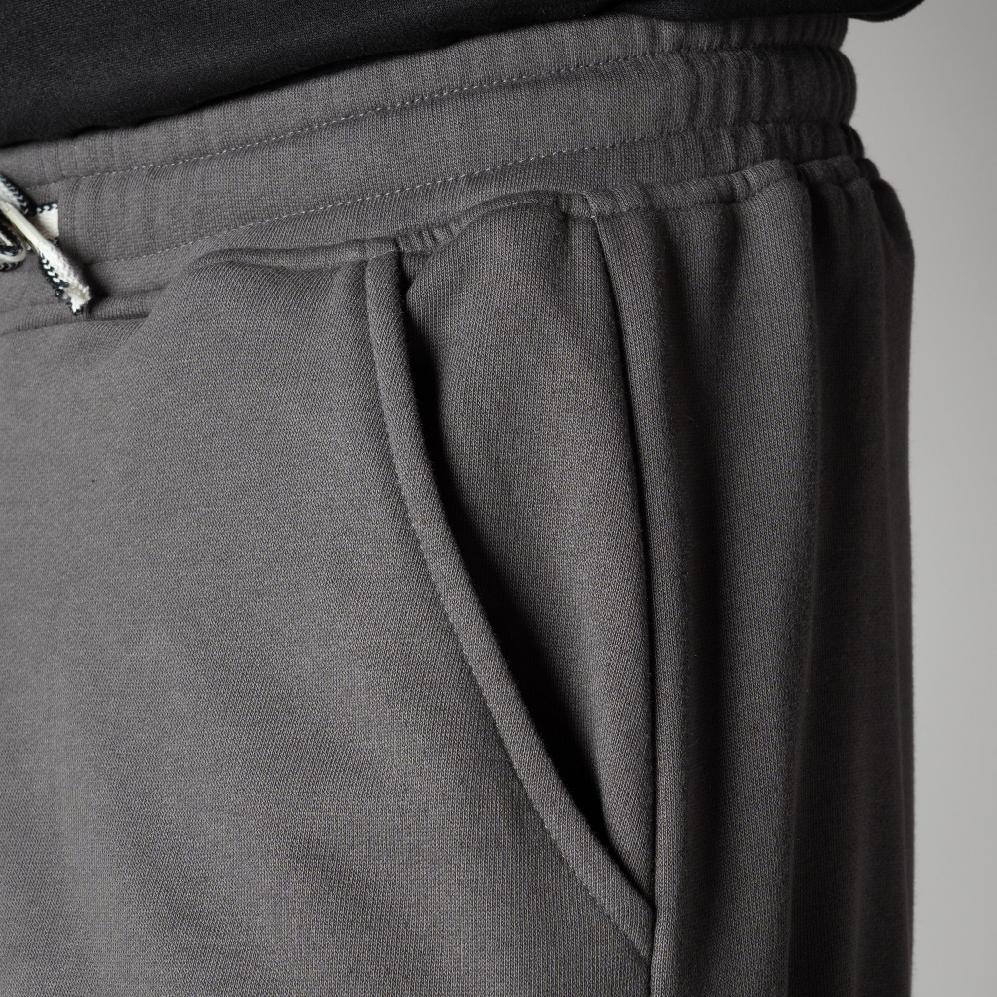 CHARCOAL WAVY EDGE SWEATPANT