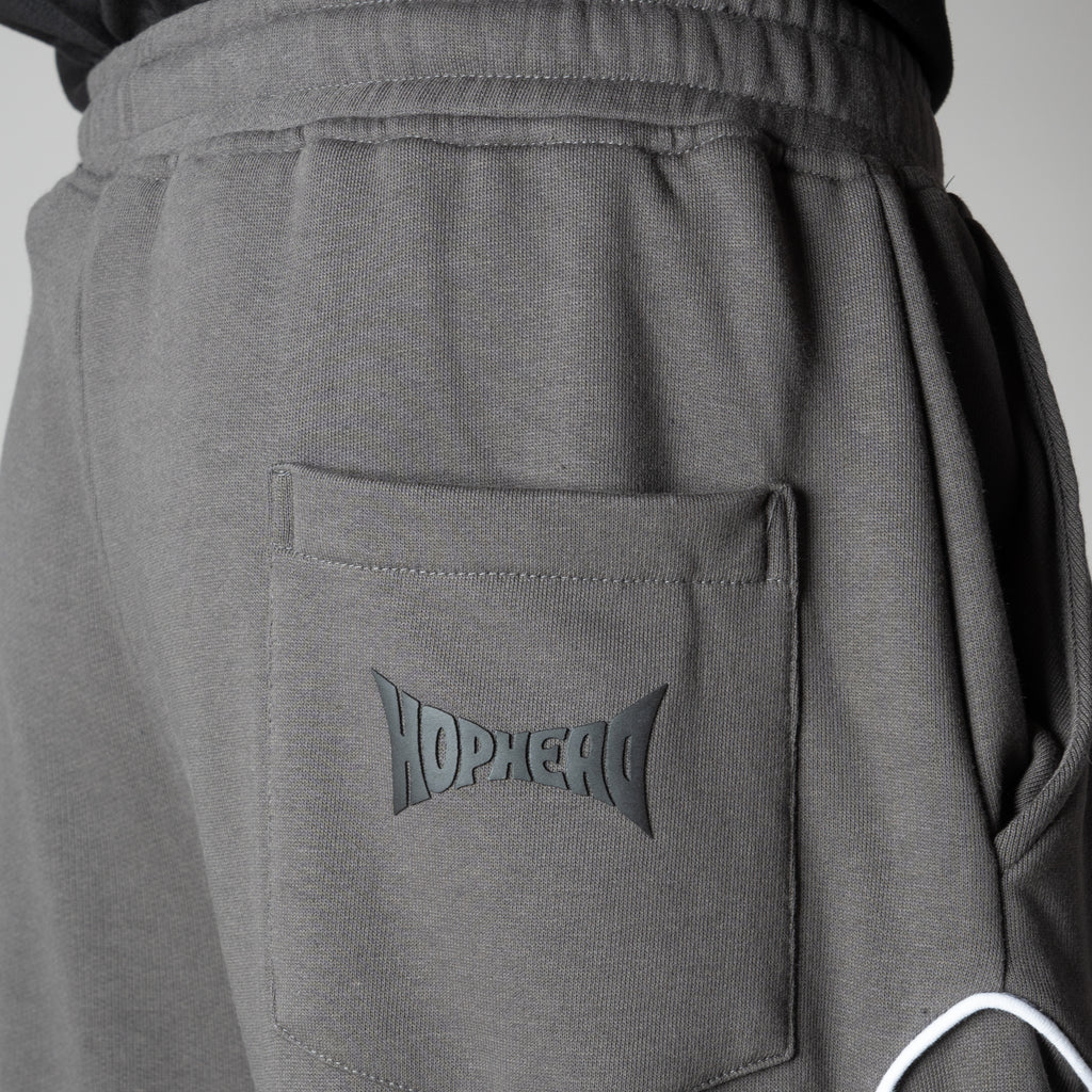 CHARCOAL WAVY EDGE SWEATPANT
